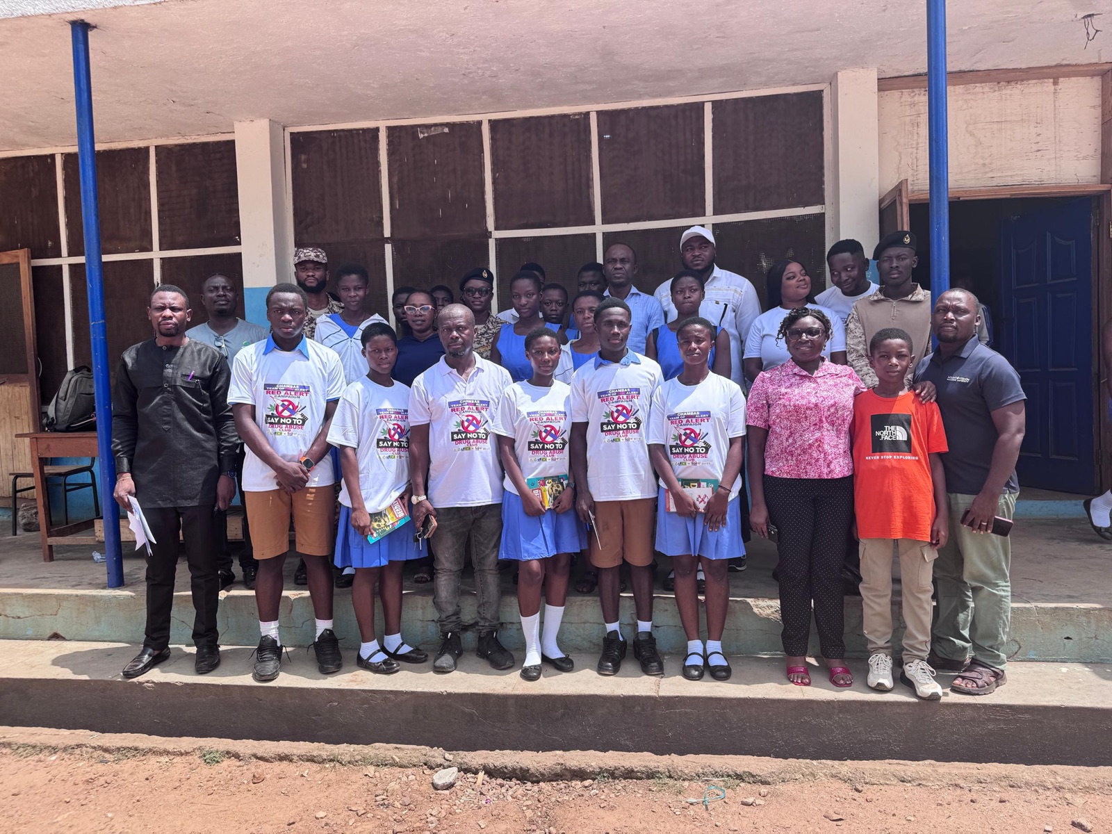 Group photo at BAWWN outreach