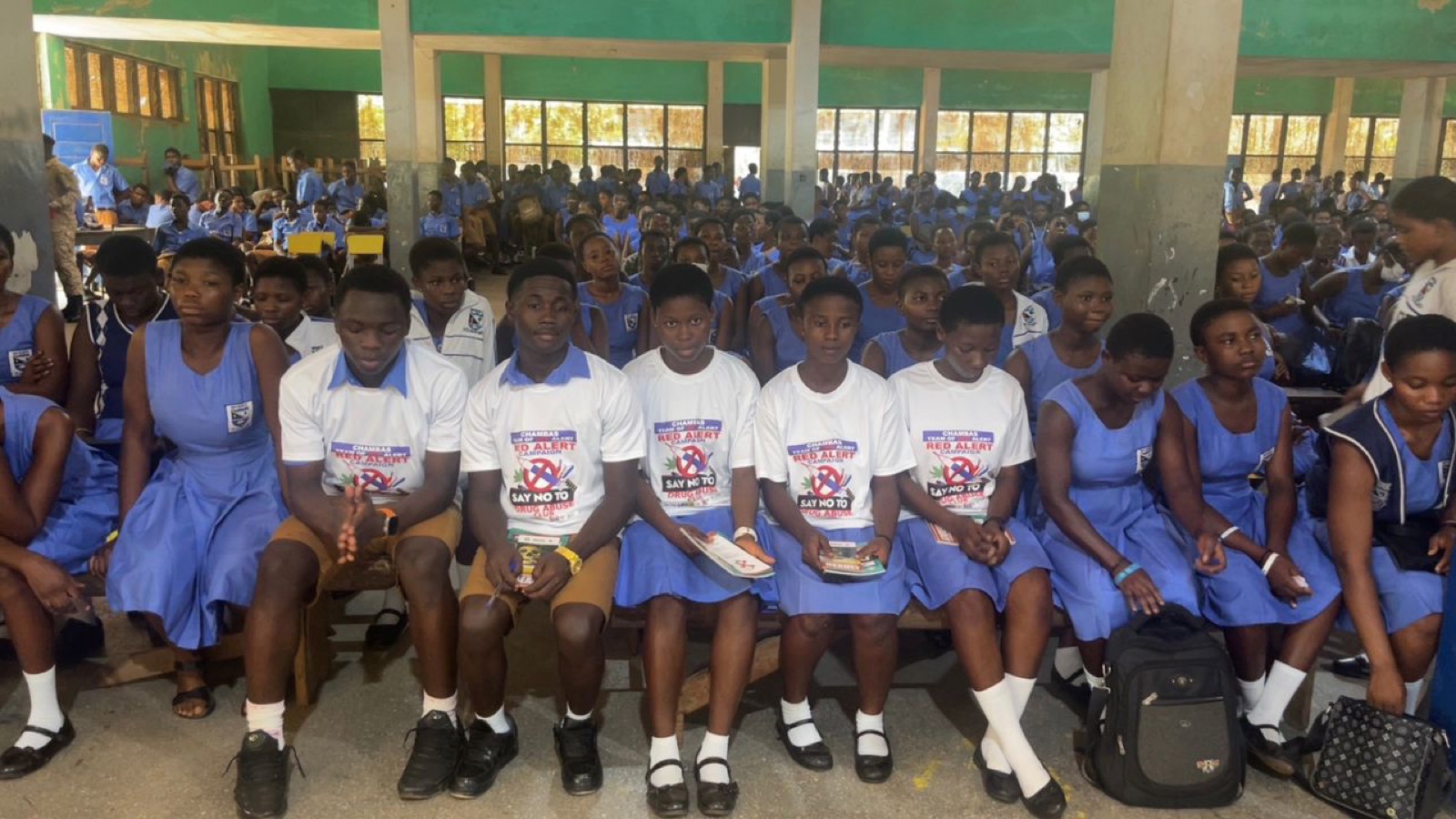 Red Alert campaign — school students